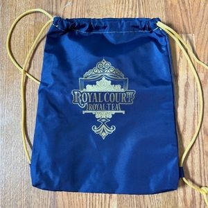 Disney cruise line royal tea party draw string bag